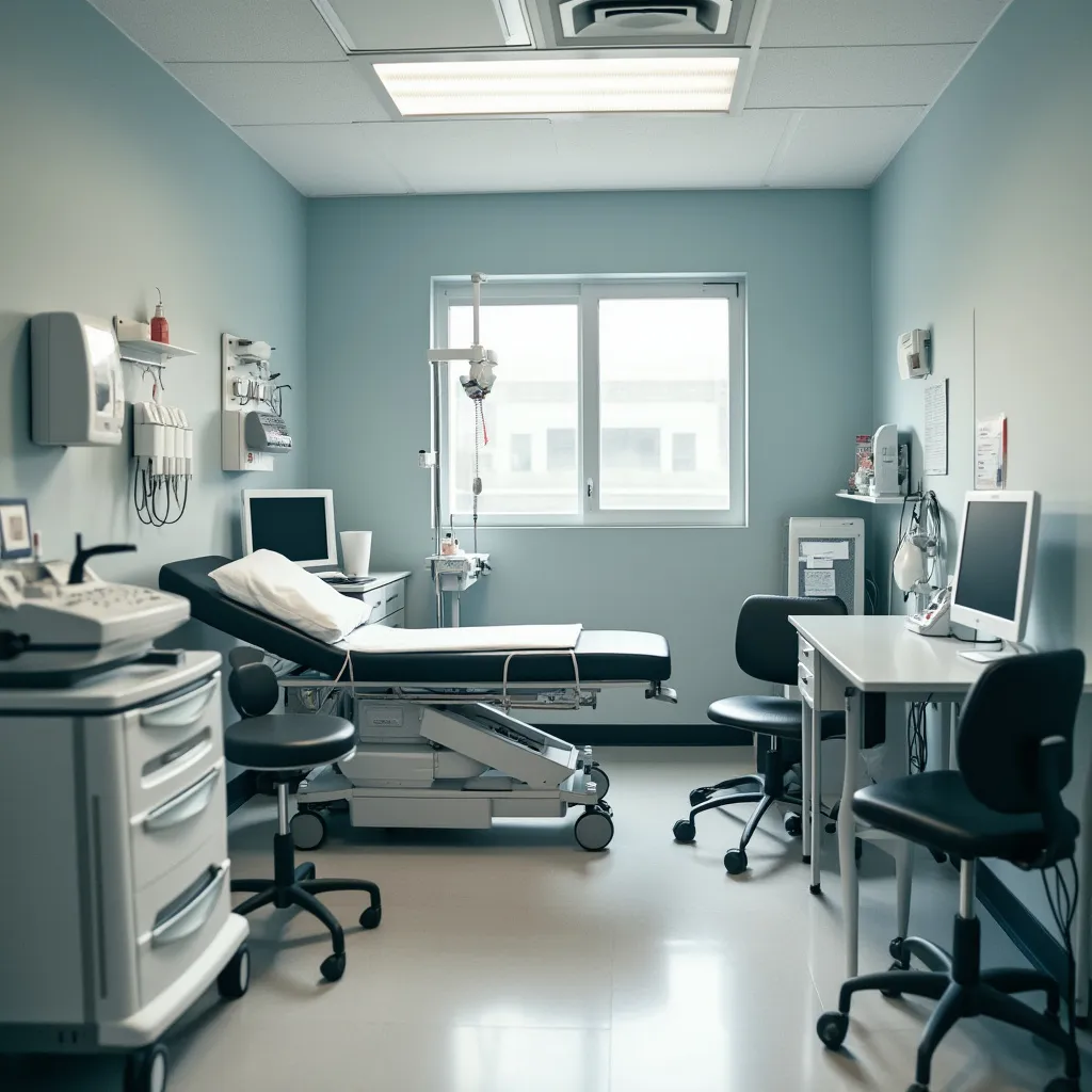 Consultorio médico equipado